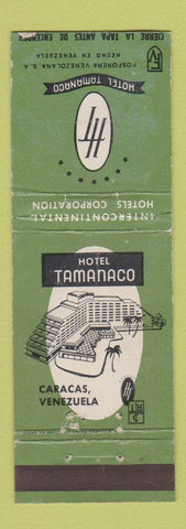 Matchbook Cover - Hotel Tamanaco Caracas Venezuela WEAR