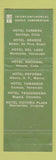 Matchbook Cover - Hotel Tamanaco Caracas Venezuela WEAR
