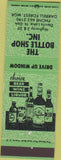 Matchbook Cover - Bottle Shop Inc Devils Lake ND Green