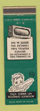 Matchbook Cover - Contribute to Children's Hospital Brazil