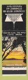 Matchbook Cover - Fitzherbert Motor Inn Palmerston North New Zealand WEAR