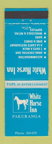 Matchbook Cover - White Horse Inn Pakuranga New Zealand