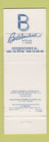 Matchbook Cover - Palace Hotel Posada Hidalgo El Fuerte Sinola Mexico