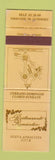 Matchbook Cover - Restaurante Romantico Nueva Andalucia Mexico?