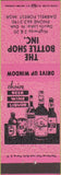 Matchbook Cover - Bottle Shop Inc Devils Lake ND Pink