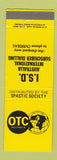 Matchbook Cover - OTC Australia International Dialing Phone
