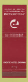 Matchbook Cover - Pacific Hotel Okinawa Japan