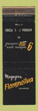 Matchbook Cover - Magazine Florensilva Salvador WEAR