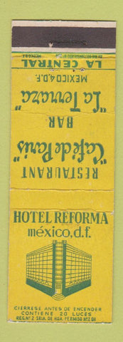 Matchbook Cover - Hotel Reforma Mexico DF WEAR
