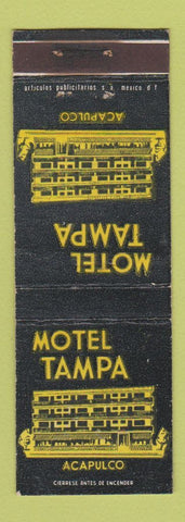 Matchbook Cover - Motel Tampa Acapulco Mexico