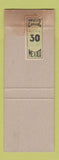 Matchbook Cover - Hotel Geneve Mexico DF La Central WORN