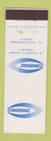 Matchbook Cover - Convergaz Brussels Belgium