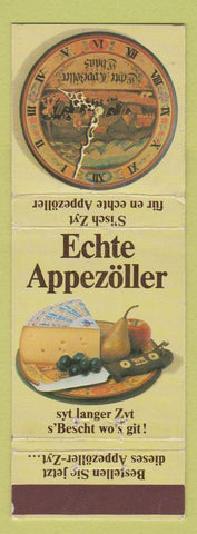 Matchbook Cover - Echte Appezoller Switzerland?