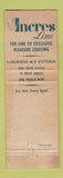 Matchbook Cover - Incres Line Shipping? New York City WEAR