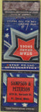 Matchbook Cover - Sampson Paterson ST Cloud MN Shoes VERY POOR