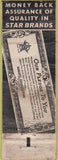 Matchbook Cover - Sampson Paterson ST Cloud MN Shoes VERY POOR