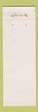 Matchbook Cover - Convergaz Brussels Belgium