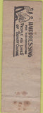 Matchbook Cover - Curly Top Beauty Shop Owatonna MN POOR