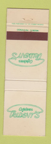 Matchbook Cover - Cafeteria Trident's Spain