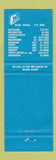 Matchbook Cover - Avis Car Rentals Carldon Motel New Zealand