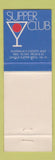 Matchbook Cover - Wentworth Hotel Sydney Australia