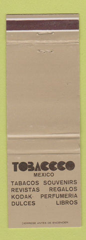 Matchbook Cover - Tobacco Mexico