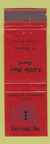 Matchbook Cover - Little Bay Hotel Stuyvesant Bar St Maarten West Indies