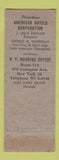 Matchbook Cover - Hotel Del Caribe Cartagena Colombia WEAR