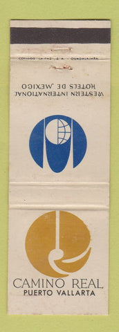 Matchbook Cover - Camino Real Hotel Puerto Vallarta Mexico WEAR