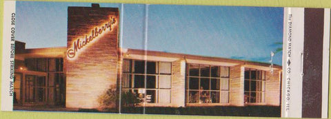 Matchbook Cover - Bud Mickelberry's Restaurant Park Forest IL