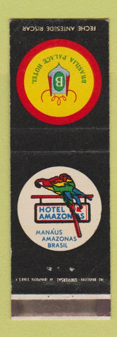 Matchbook Cover - Hotel Amazonas Manaus Amazonas Brazil