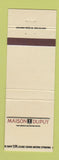 Matchbook Cover - Maison Dupuy French Quarter Hotel New Orleans LA