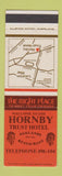 Matchbook Cover - Hornby Trust Hotel Oakland's New Zealand SAMPLE