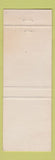 Matchbook Cover - Te Rapa Foundries Hamilton New Zealand castings