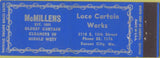 Matchbook Cover - McMillens Cleaners Lace Curtain Works Kansas City MO