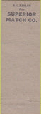 Matchbook Cover - OK Snyder Insurance Mount Joy PA