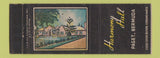 Matchbook Cover - Harmony Hall Paget Bermuda