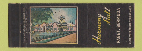 Matchbook Cover - Harmony Hall Paget Bermuda