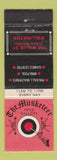 Matchbook Cover - The Musketeer Rifle Gallery Wellington New Zealand