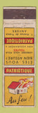 Matchbook Cover - Pataiotique Insurance? Anvers Belgium WEAR
