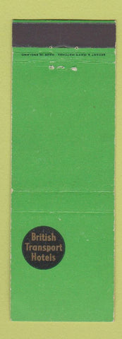 Matchbook Cover - British Transport Hotels Perthshire Ayrshire Edinburgh UK