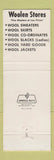 Matchbook Cover - Traverse City Bay Woolen Company Gaylord St Ignace MI