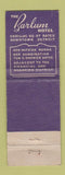 Matchbook Cover - Barlum Hotel Detroit MI