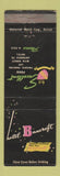 Matchbook Cover - Hotel Bancroft Saginaw MI BLACK