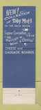 Matchbook Cover - Cacus Club Detroit MI