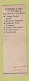 Matchbook Cover - Gemco Electric Company Detroit MI