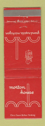 Matchbook Cover - Morton House Grand Rapids MI