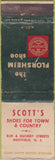 Matchbook Cover - Florsheim Shoes Westfield NJ WORN