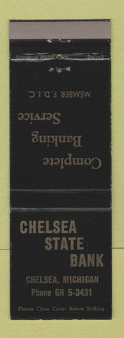 Matchbook Cover - Chelsea State Bank MI