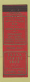 Matchbook Cover - Diana Coffee Shop Lansing MI